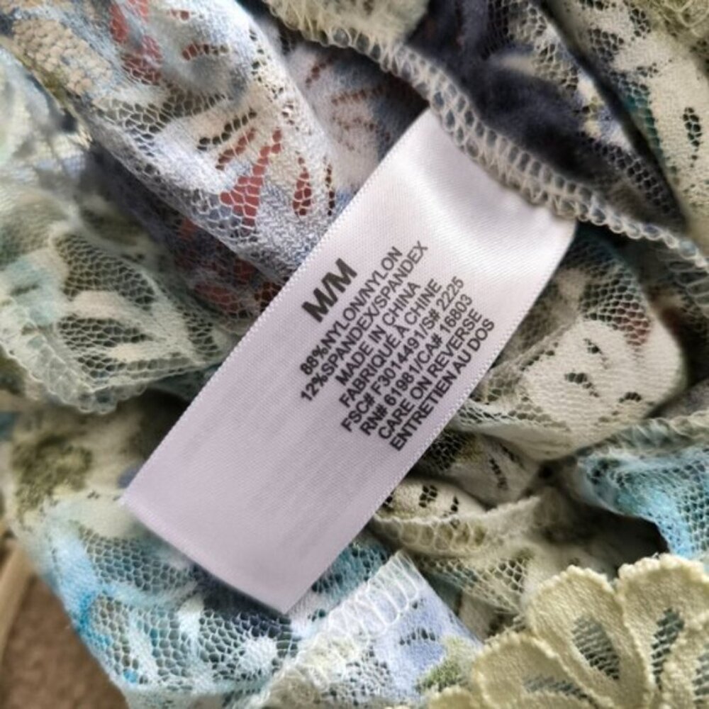 Vintage Y2K 2000s Fairy Whimsical Lace Sabrina Carpenter Babydoll Slip Dress M - Picture 4 of 7